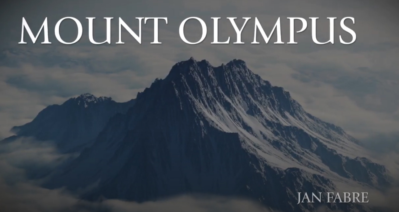 Mount Olympus. To glorify the cult of tragedy