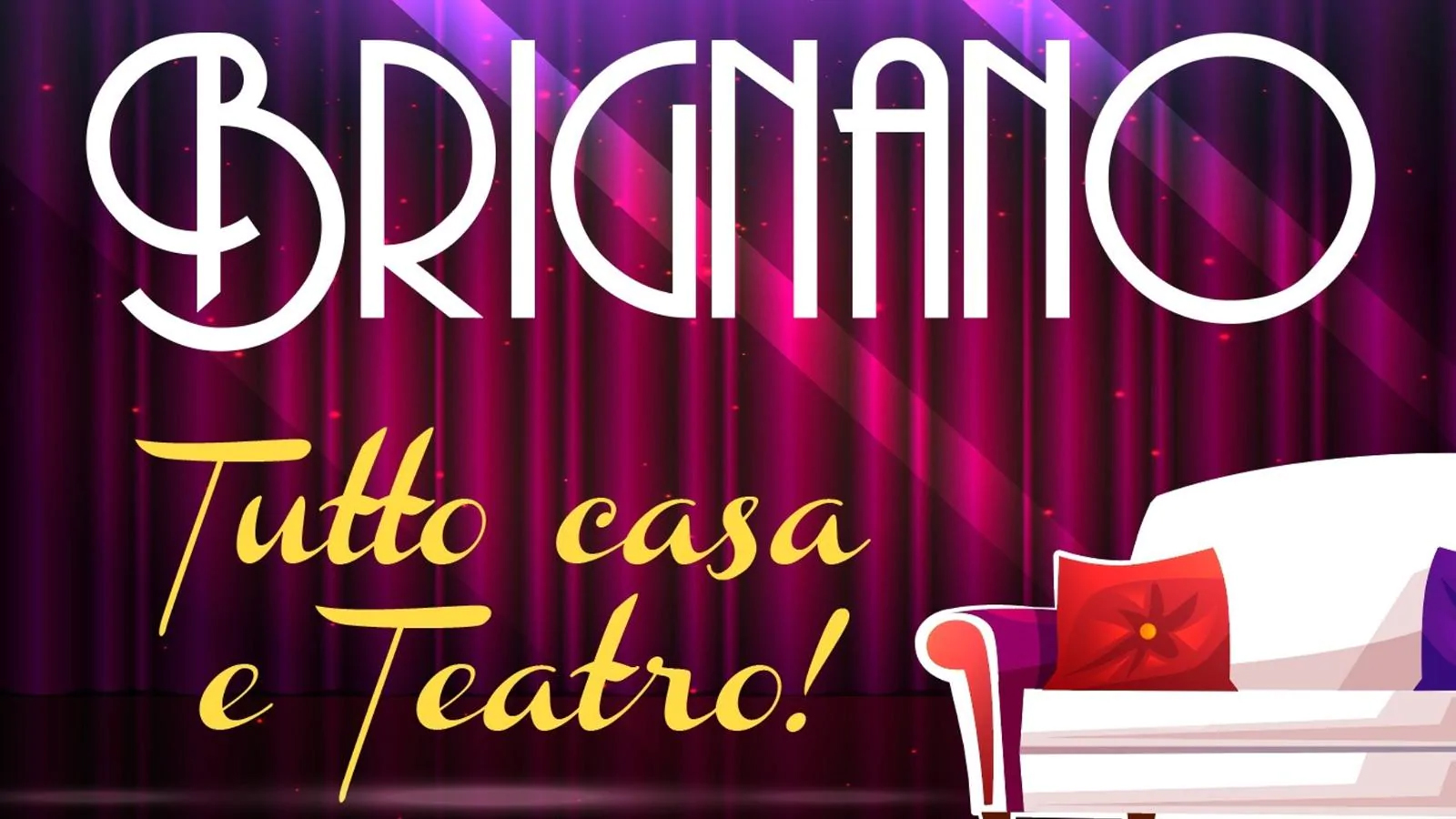 One-man-show Brignano tutto casa e teatro