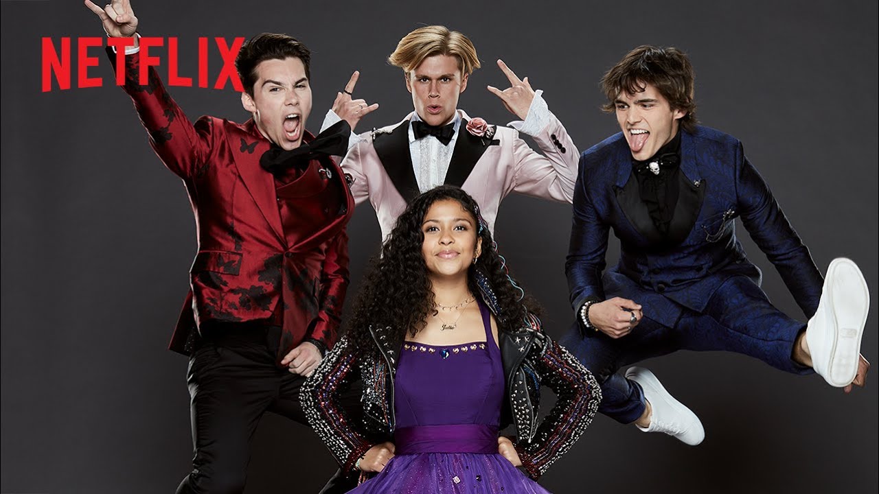 Il cast di Julie and the Phantoms, serie musicale Netflix