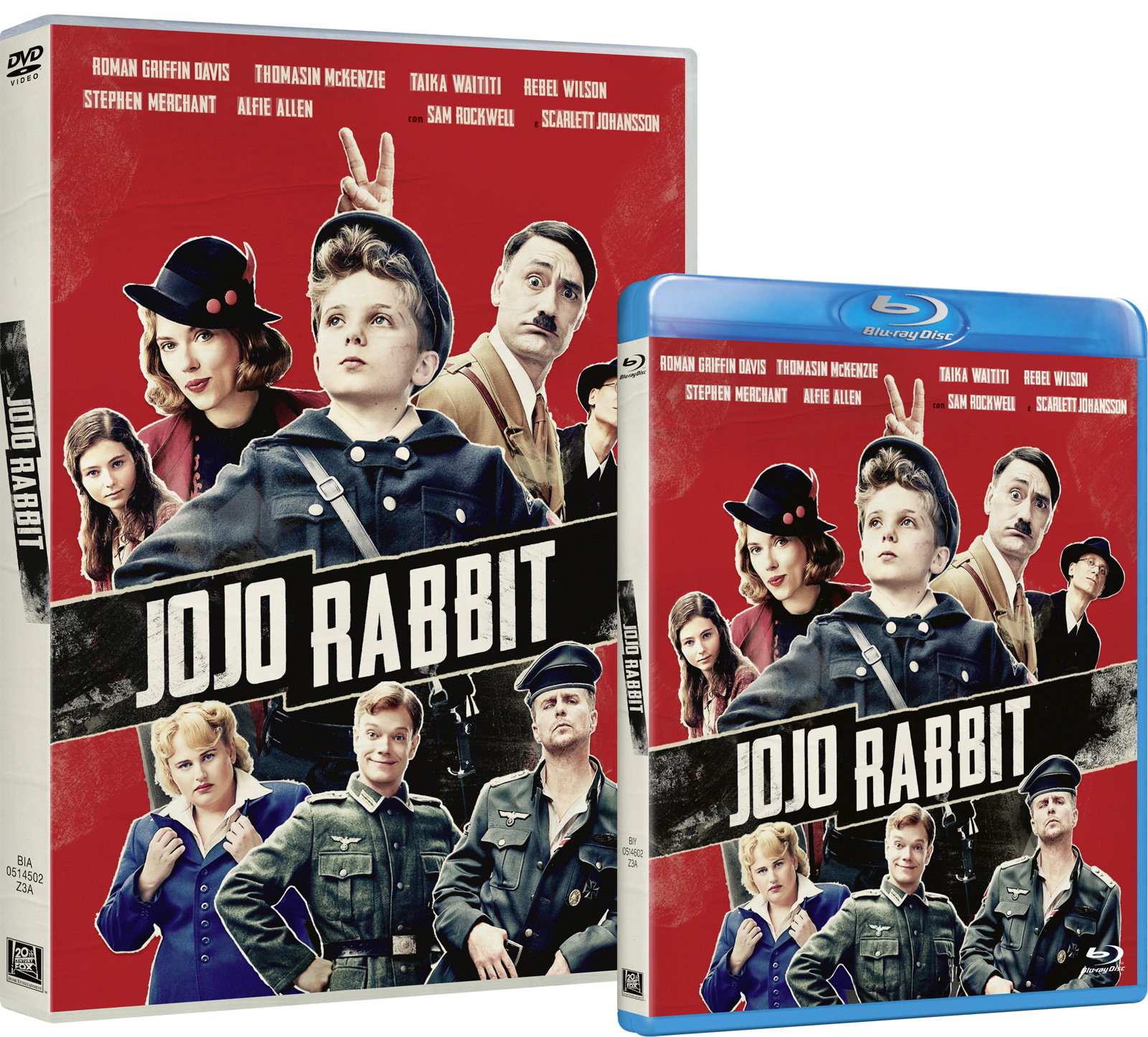 Jojo Rabbit in DVD e Blu-Ray