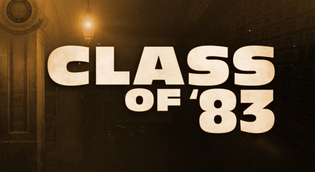 Class of '83, Trailer del film su Netflix