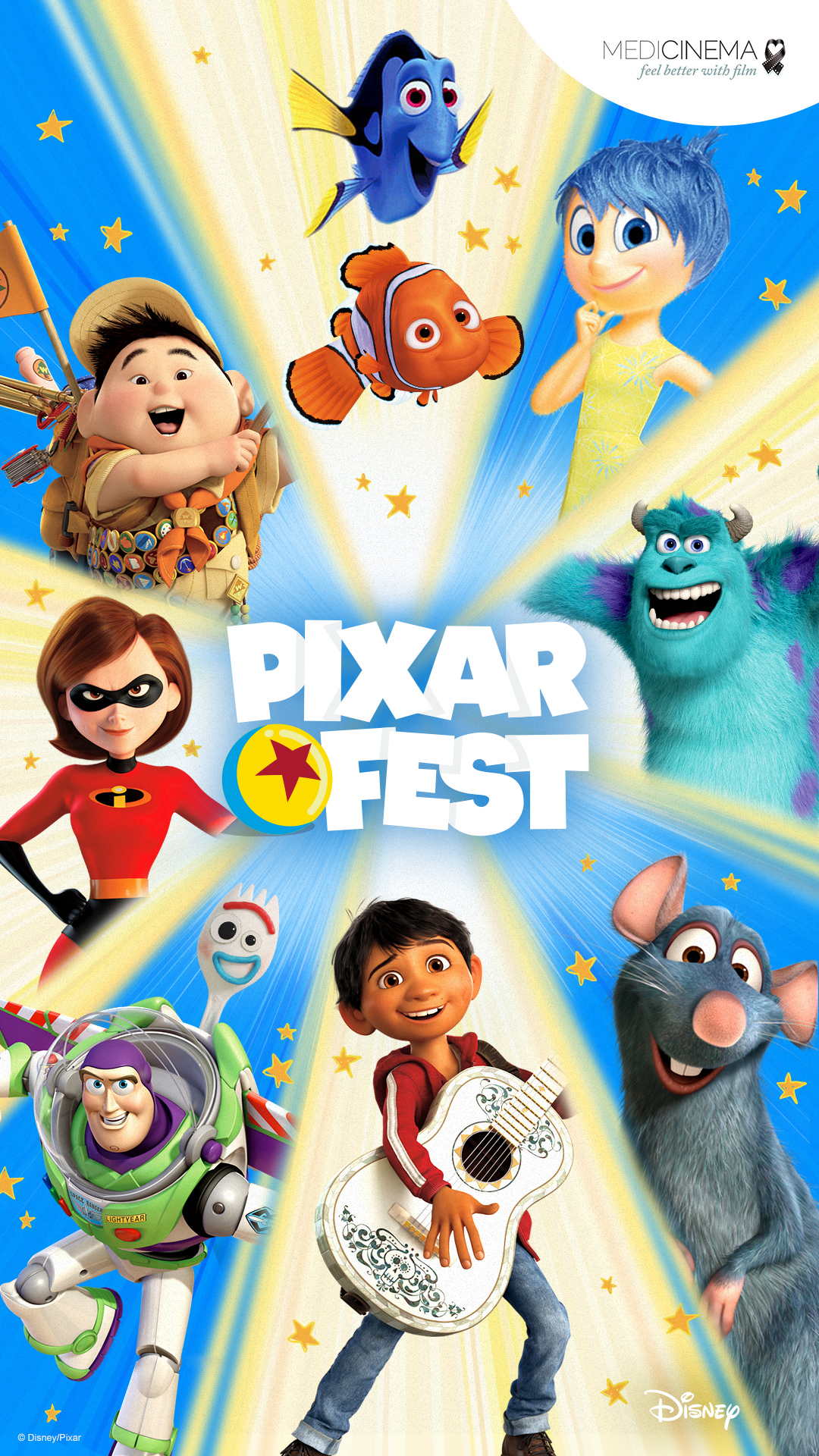 Disney Pixar Fest 2020 - Locandina
