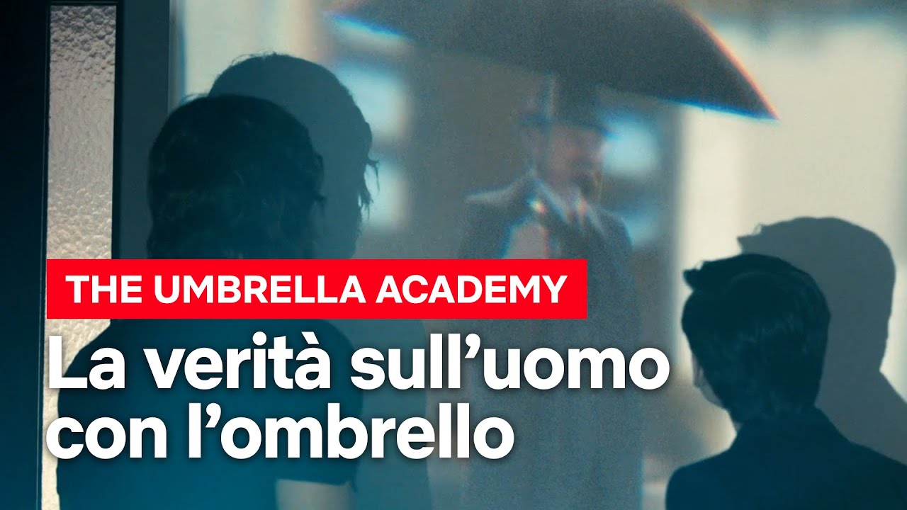The Umbrella Academy, la verità sull'uomo con l'ombrello nell'assassinio di JFK