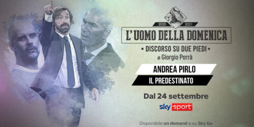 Andrea Pirlo a L'uomo della domenica su Sky Sport dal 24 settembre