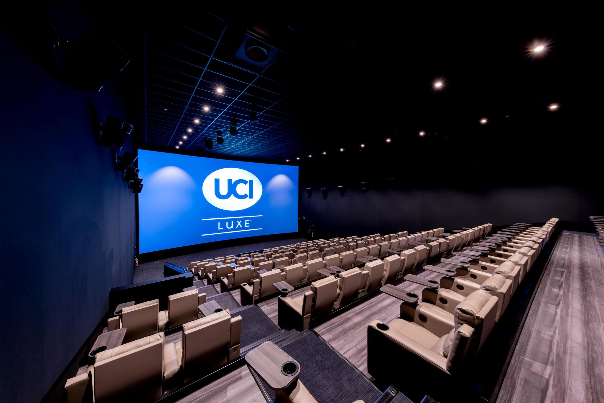 Dentro una sala di UCI Luxe Palladio [credit: courtesy of UCI Cinemas]