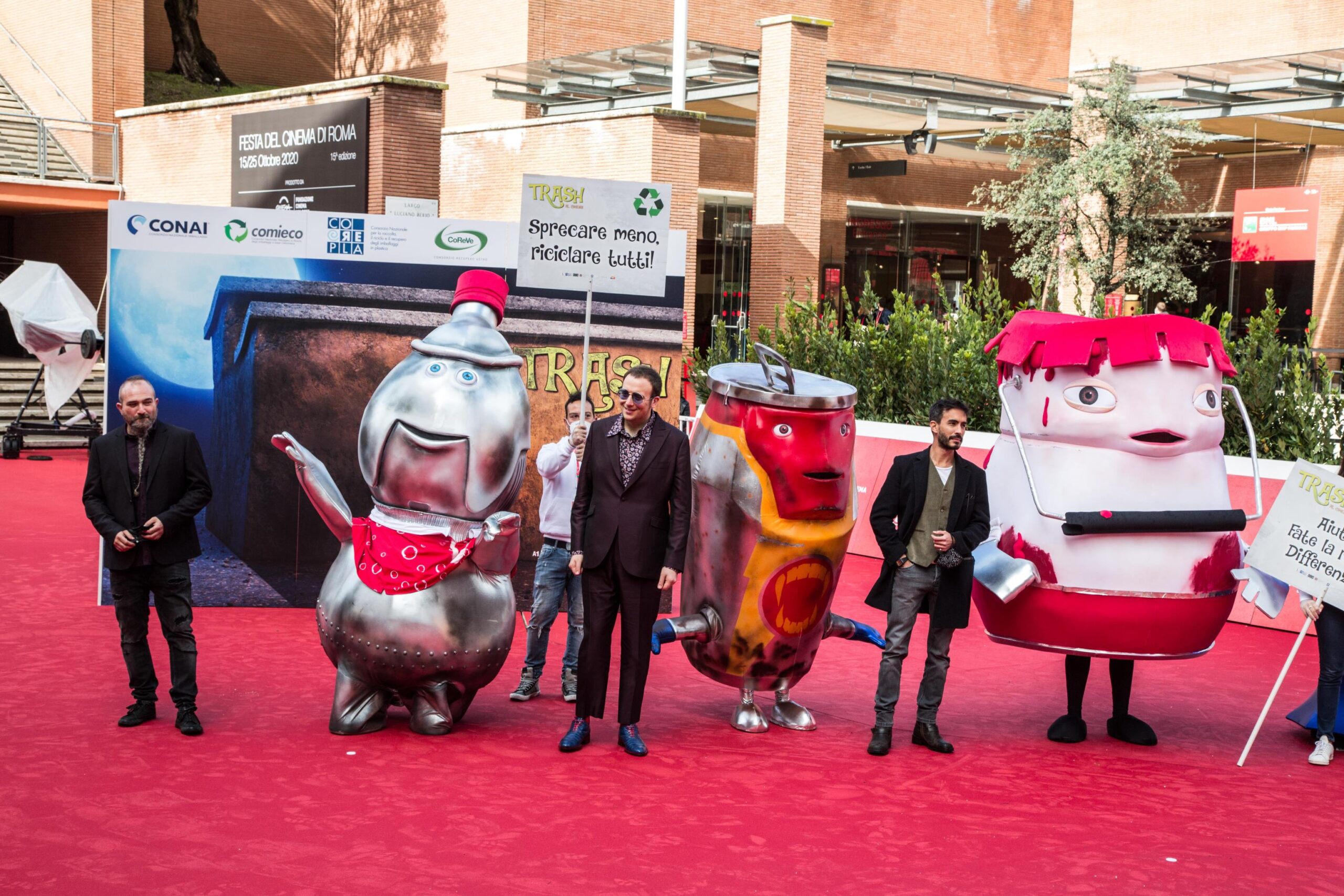 Trash - La Leggenda della Piramide Magica alla 15a Festa del Cinema di Roma (16 ottobre 2020)  [credit: foto di Alex Mezzenga; courtesy of Ufficio Stampa film]