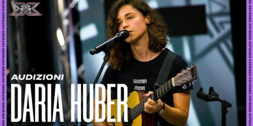 X Factor 2020 – Daria Huber con la cover acustica di Sufjan Stevens alle Audizioni