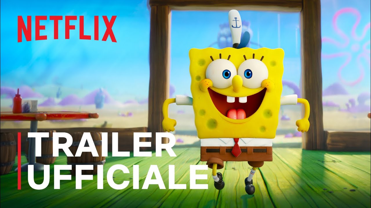 Spongebob: Amici in fuga, Trailer del film su Netflix