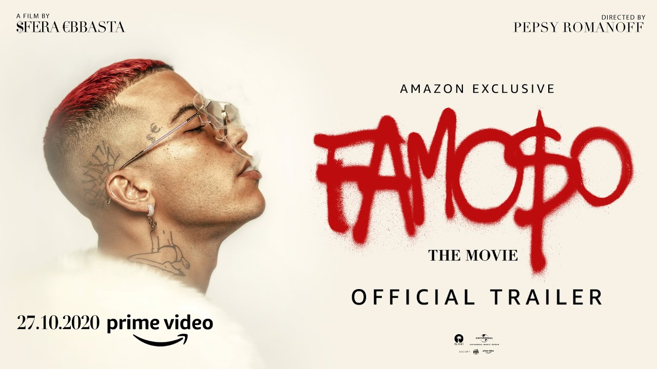 Famoso, Trailer del Film di Sfera Ebbasta su Amazon Prime Video