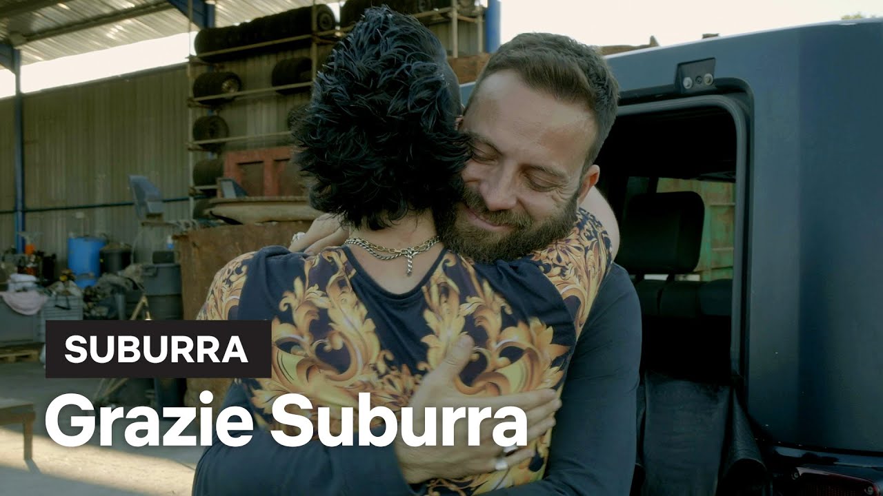 Suburra: l'ultimo giorno sul set di Alessandro Borghi e Giacomo Ferrara