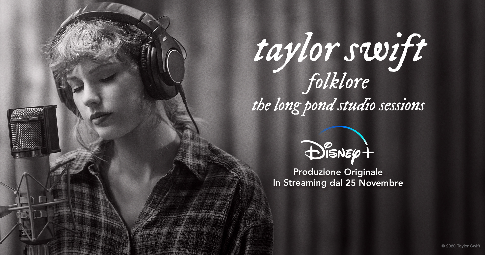Taylor Swift interpreta e racconta l'album Folklore in 'The Long Pond Studio Sessions' su Disney Plus