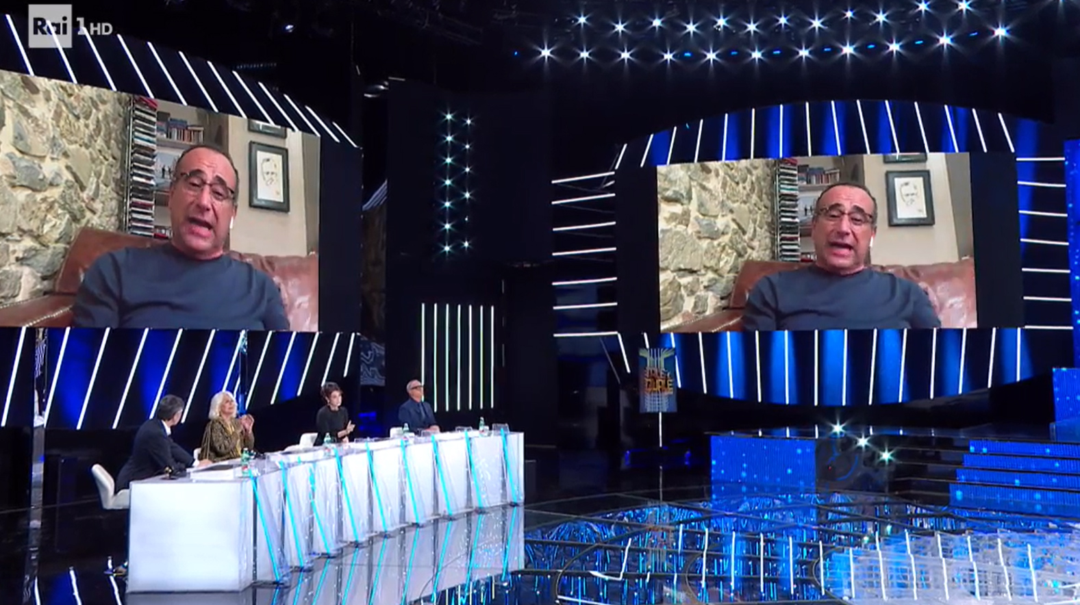 Tale e Quale Show 2020, SemiFinale condotta da Carlo Conti da casa