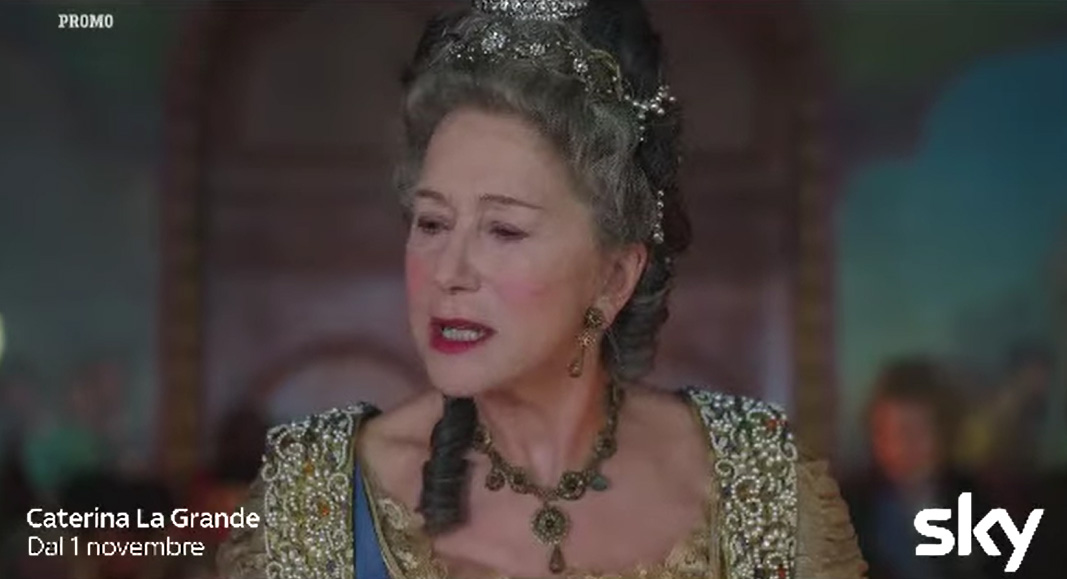 Caterina la Grande la serie con Helen Mirren