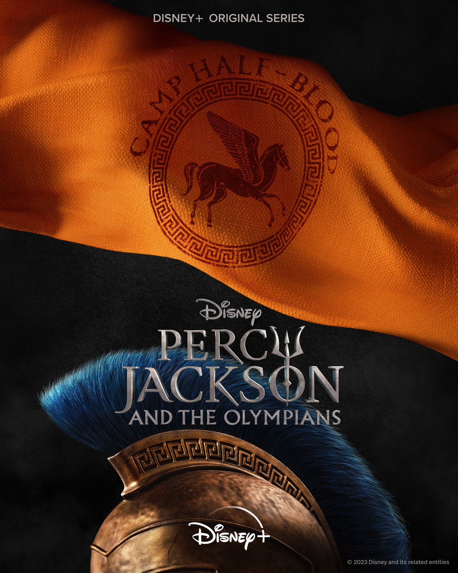 Poster internazionale Percy Jackson and the Olympians (disney plus)