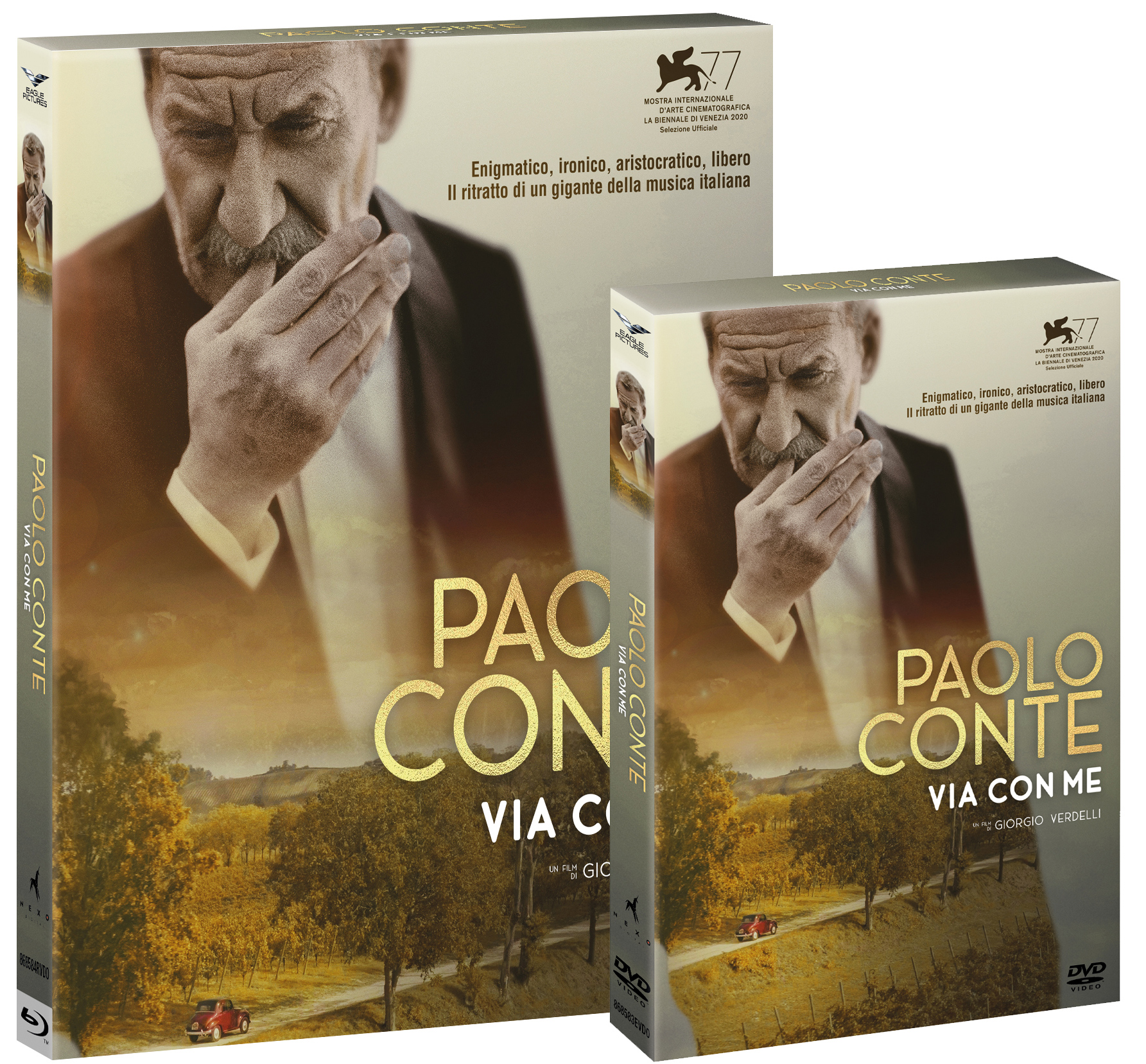 Paolo Conte, vieni via con me in DVD e Blu-ray