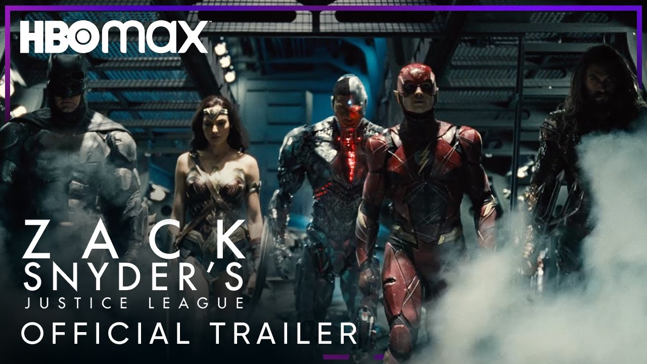 Zack Snyder's Justice League, Trailer ufficiale
