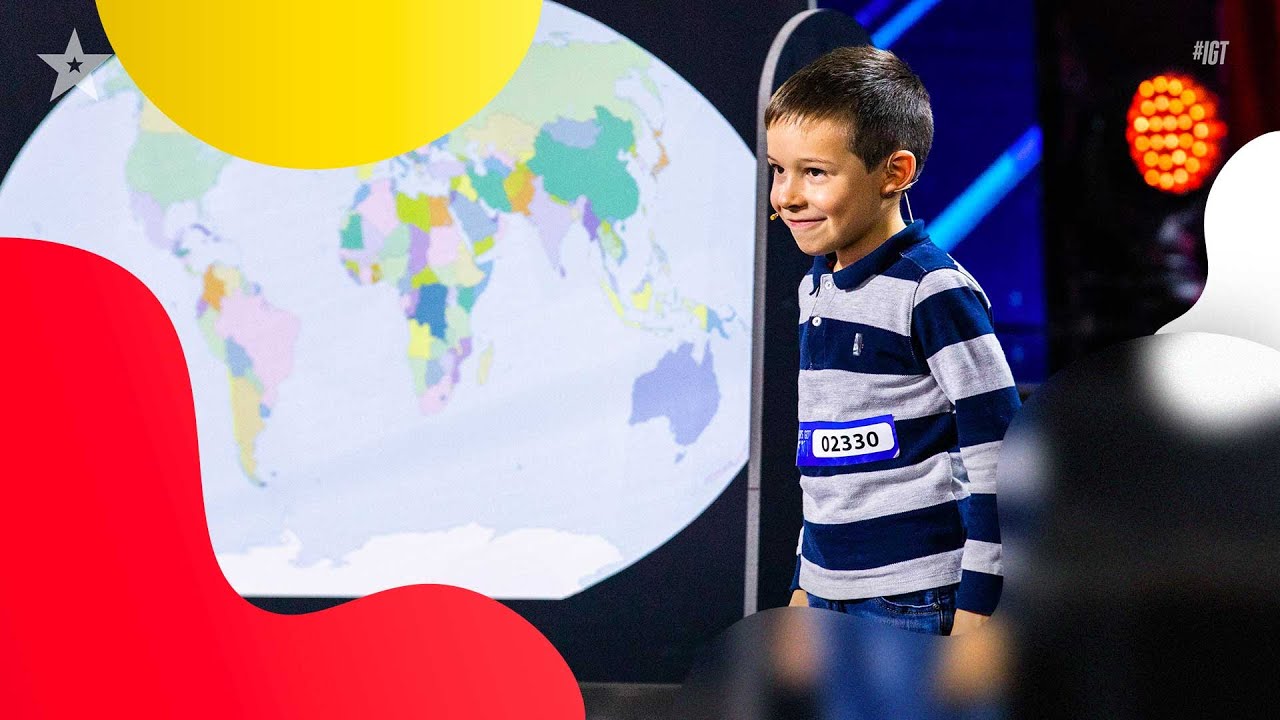 IGT2021: Casey, il bambino che conosce bandiere e capitali del mondo