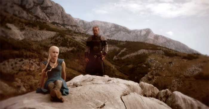 Game of Thrones - Stagione 4: Dany Dragon Teaser Trailer