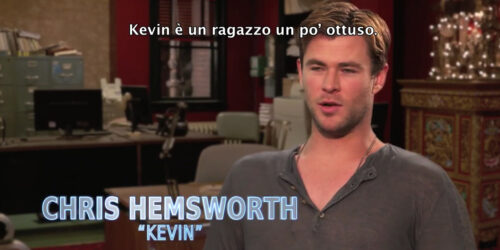 Ghostbusters, Chris Hemsworth è Kevin