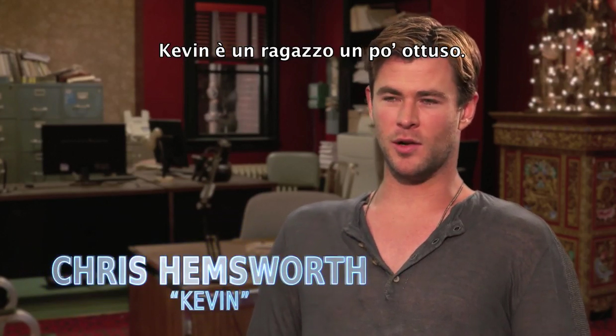 Ghostbusters, Chris Hemsworth è Kevin