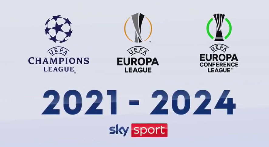 Su Sky dal 2021 al 2024 parte della Champions League, tutta l'Europa League e l'Europa Conference League