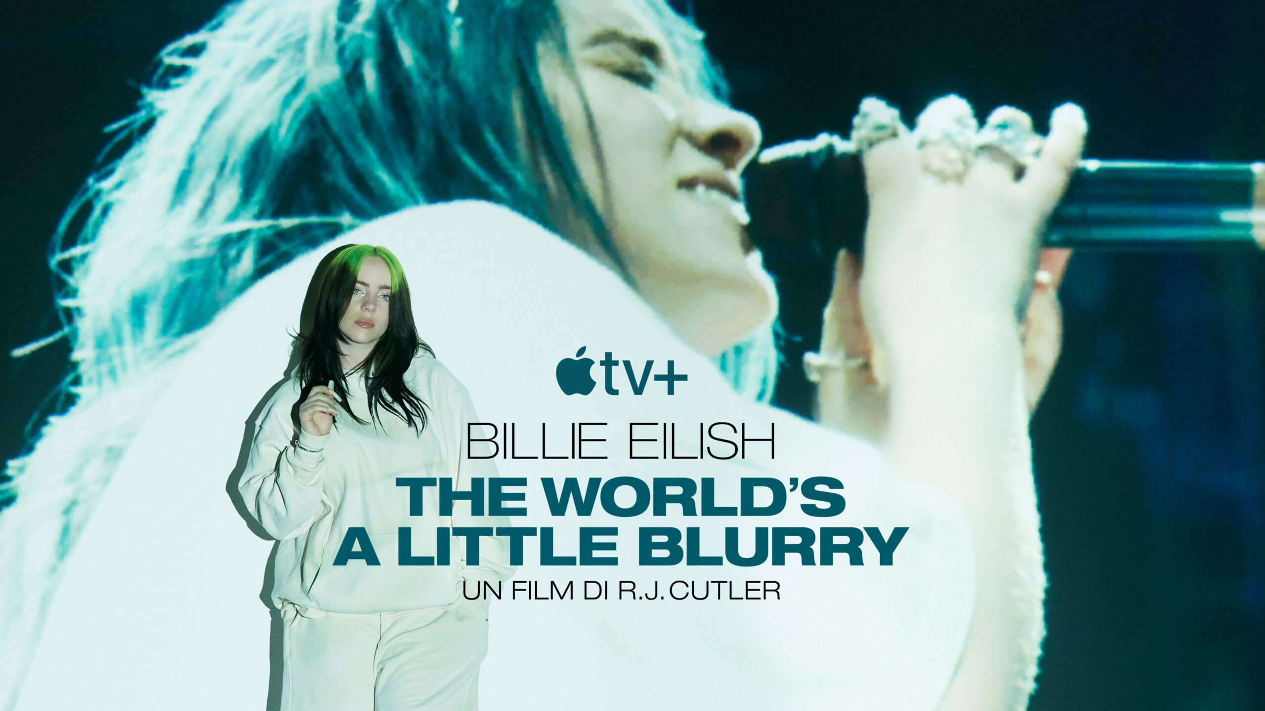 Locandina italiana di Billie Eilish: The World's a Little Blurry