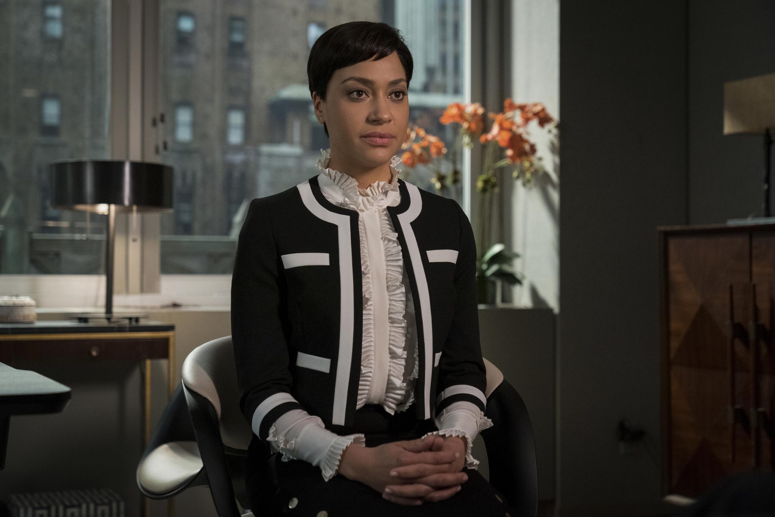 The Good Fight 4x06: Cush Jumbo come Lucca Quinn [credit: Elizabeth Fisher/CBS; Copyright 2019 CBS Interactive, Inc. All Rights Reserved; courtesy of TIMvision]