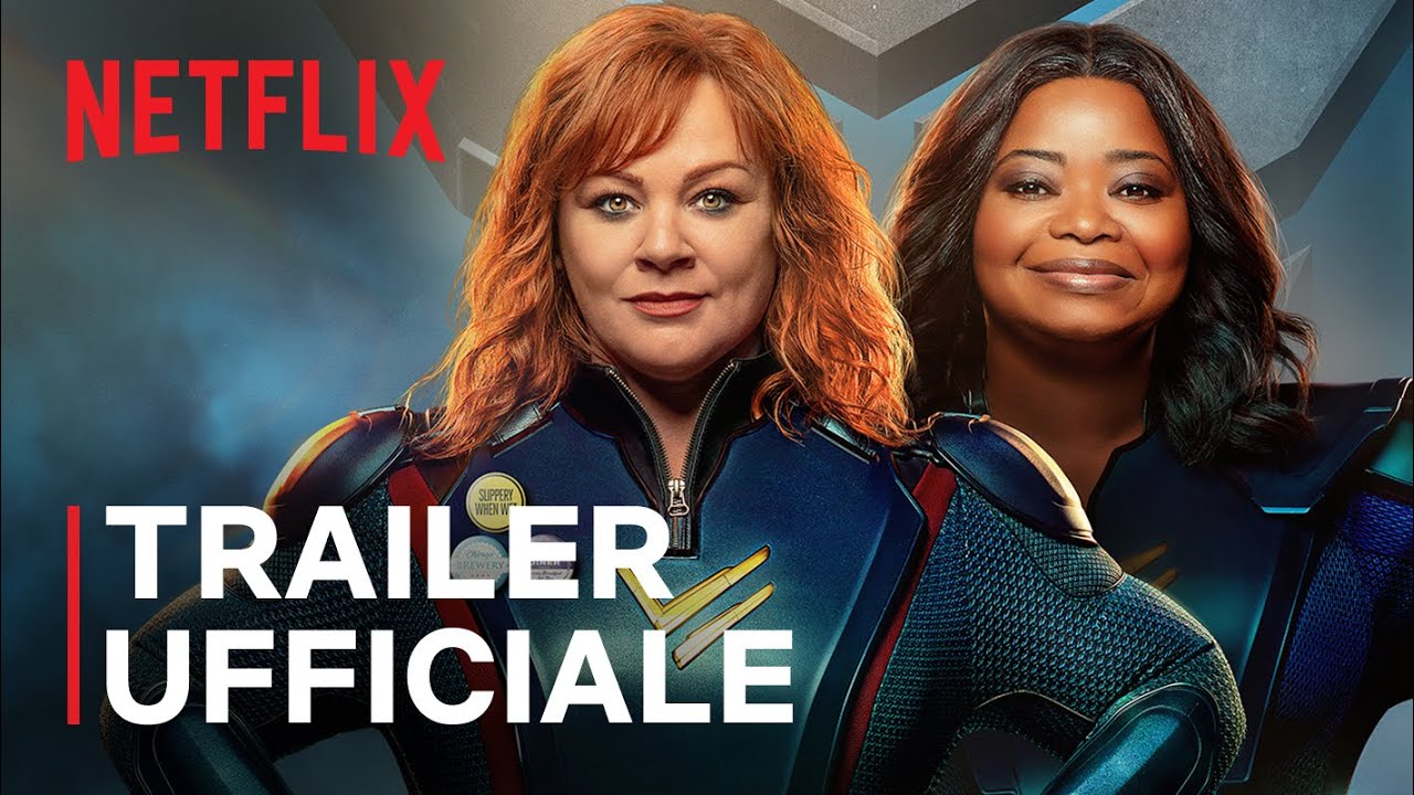 Thunder Force, Trailer del film con Melissa McCarthy e Octavia Spencer su Netflix