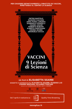 locandina Vaccini. 9 Lezioni di Scienza