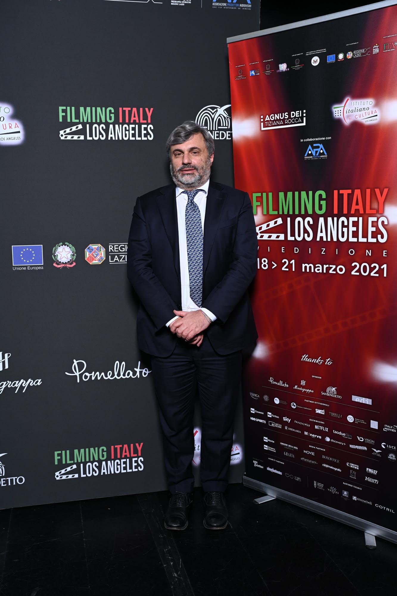Filming Italy - Los Angeles 2021 - Albino Ruberti [credit: foto di Daniele Venturelli; courtesy of Ufficio Stampa]