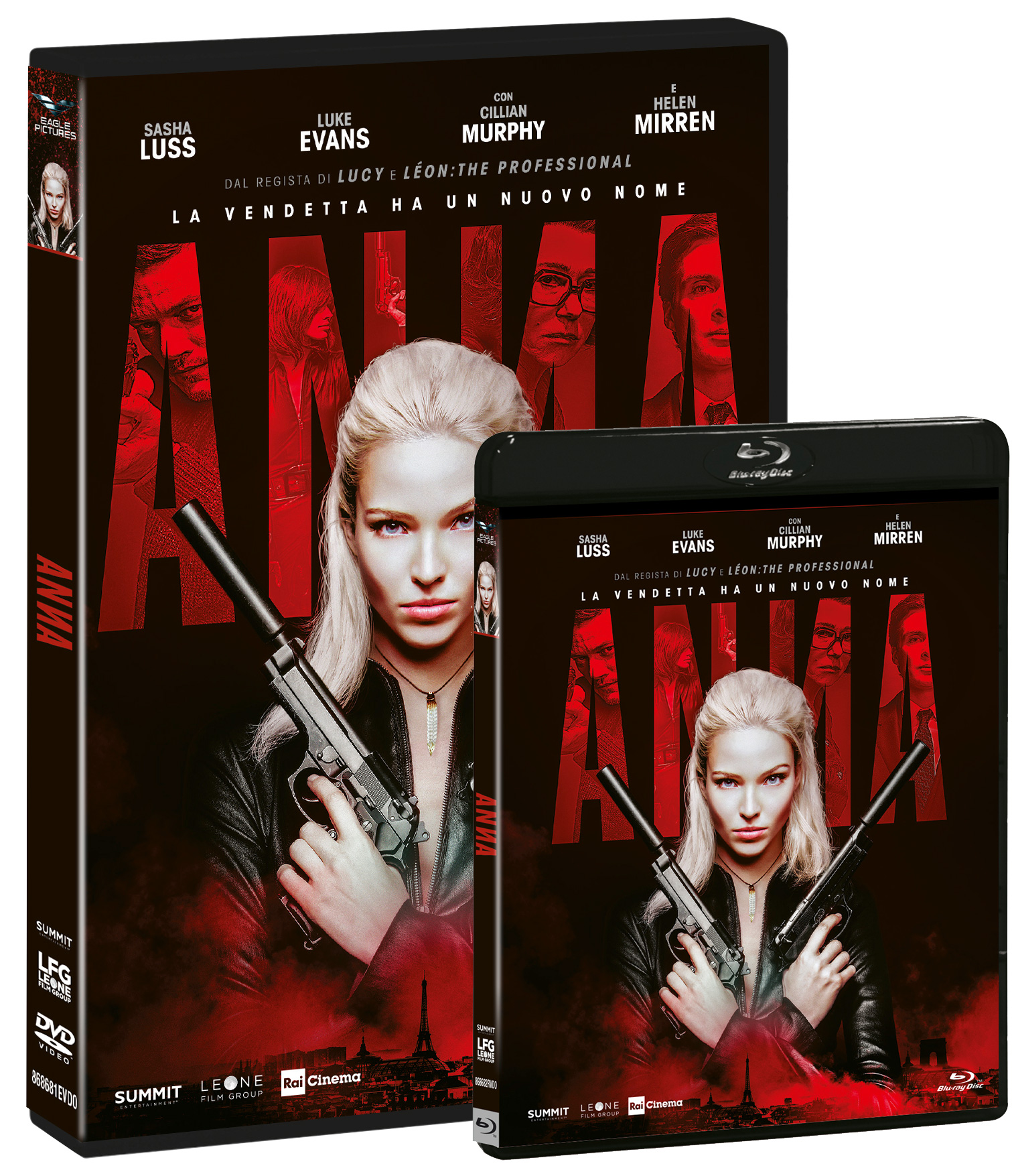 Pack Anna di Luc Besson in DVD e Blu-ray