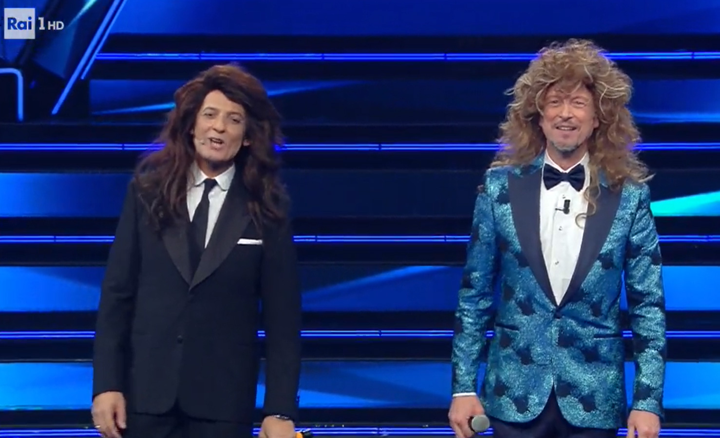 Sanremo 2021: Rosario Salerno e Amedeo Squillo