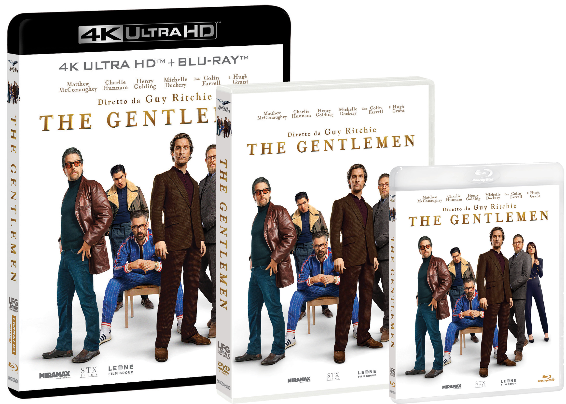 The Gentlemen di Guy Ritchie in DVD e Blu-Ray