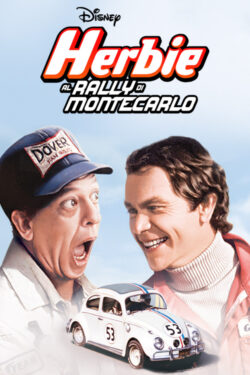 Locandina Herbie al Rally di Montecarlo