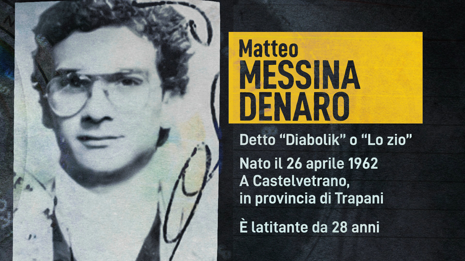 NOVE Racconta Matteo Messina Denaro - Il Superlatitante