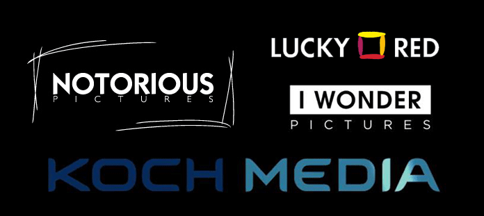 Koch Media, Notorious Pictures, I Wonder Pictures e Lucky Red