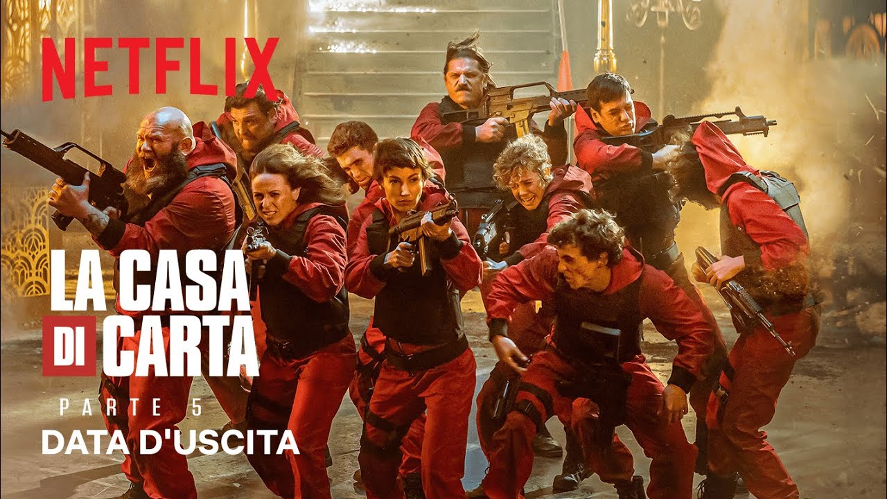 La Casa di Carta 5, Trailer Annuncio Data Uscita su Netflix