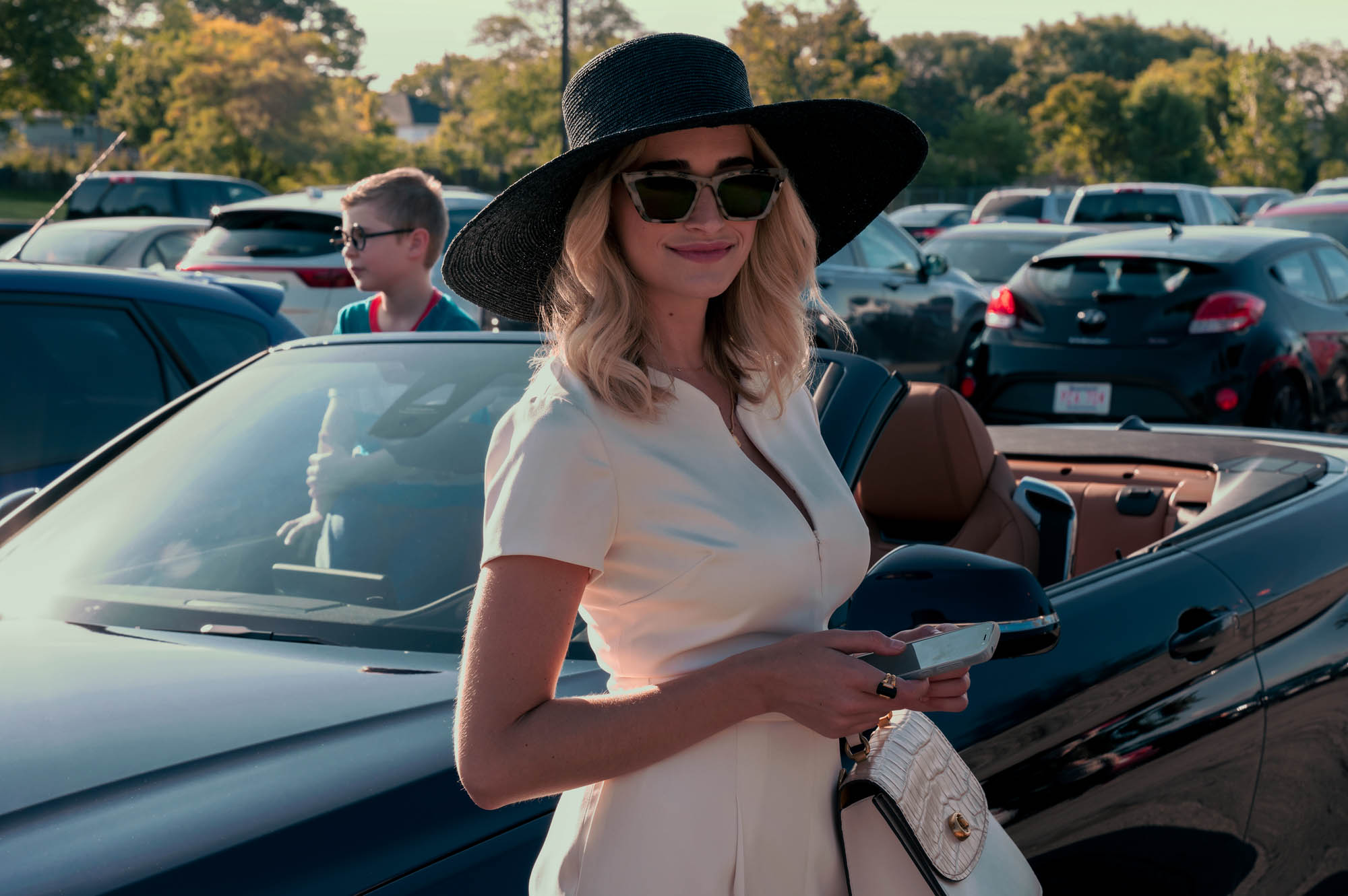 Brianne Howey nel ruolo di Georgia Miller in Ginny e Georgia [credit: Sophie Giraud/Netflix]