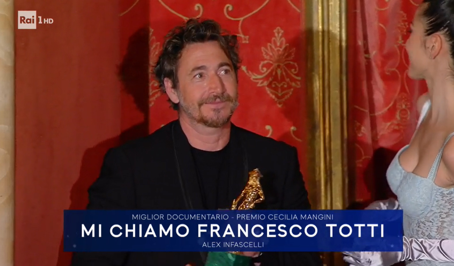 David di Donatello 2021  - Miglior Documentario a 'Mi chiamo Francesco Totti' di Alex Infascelli
