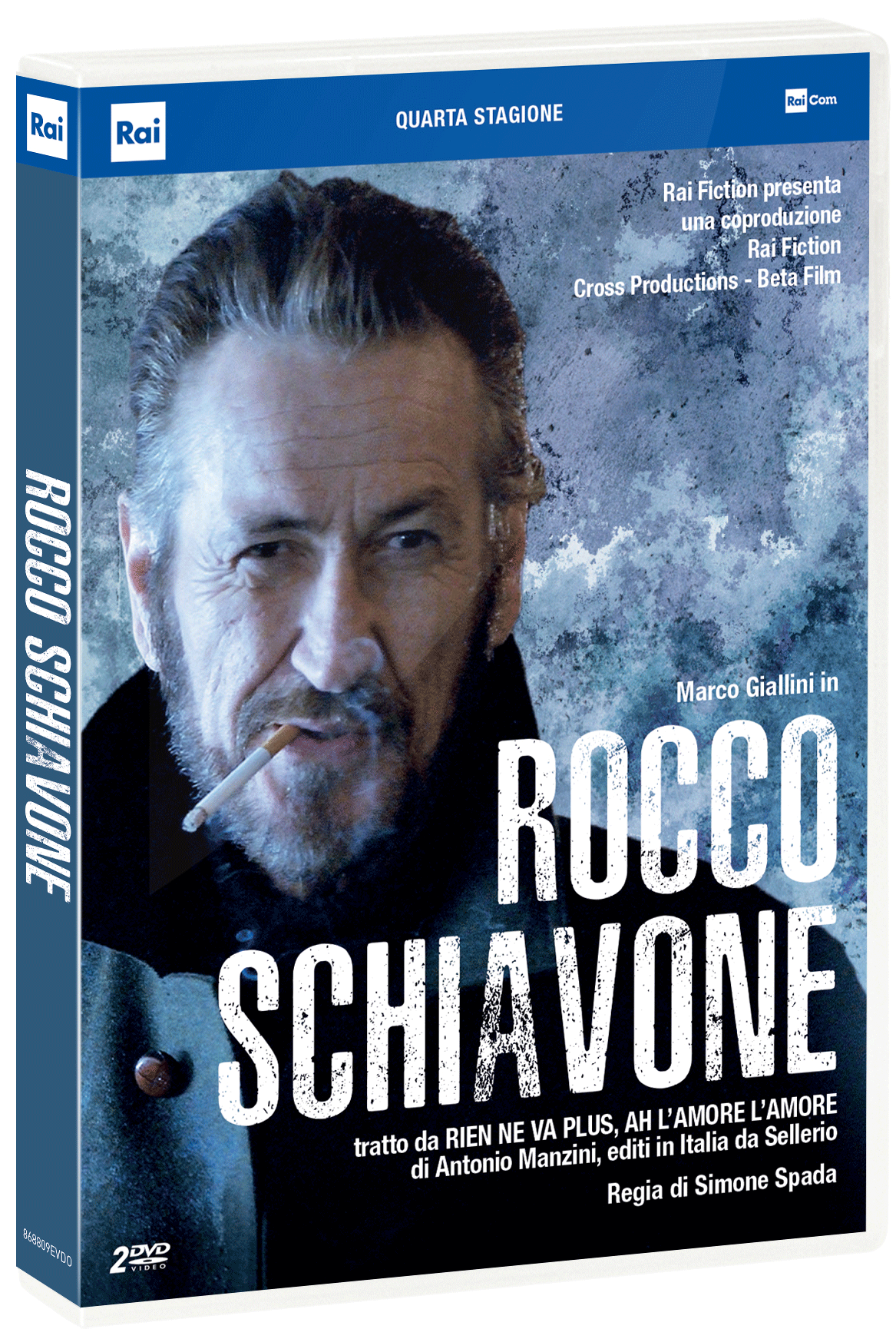 Rocco Schiavone con Marco Giallini in DVD