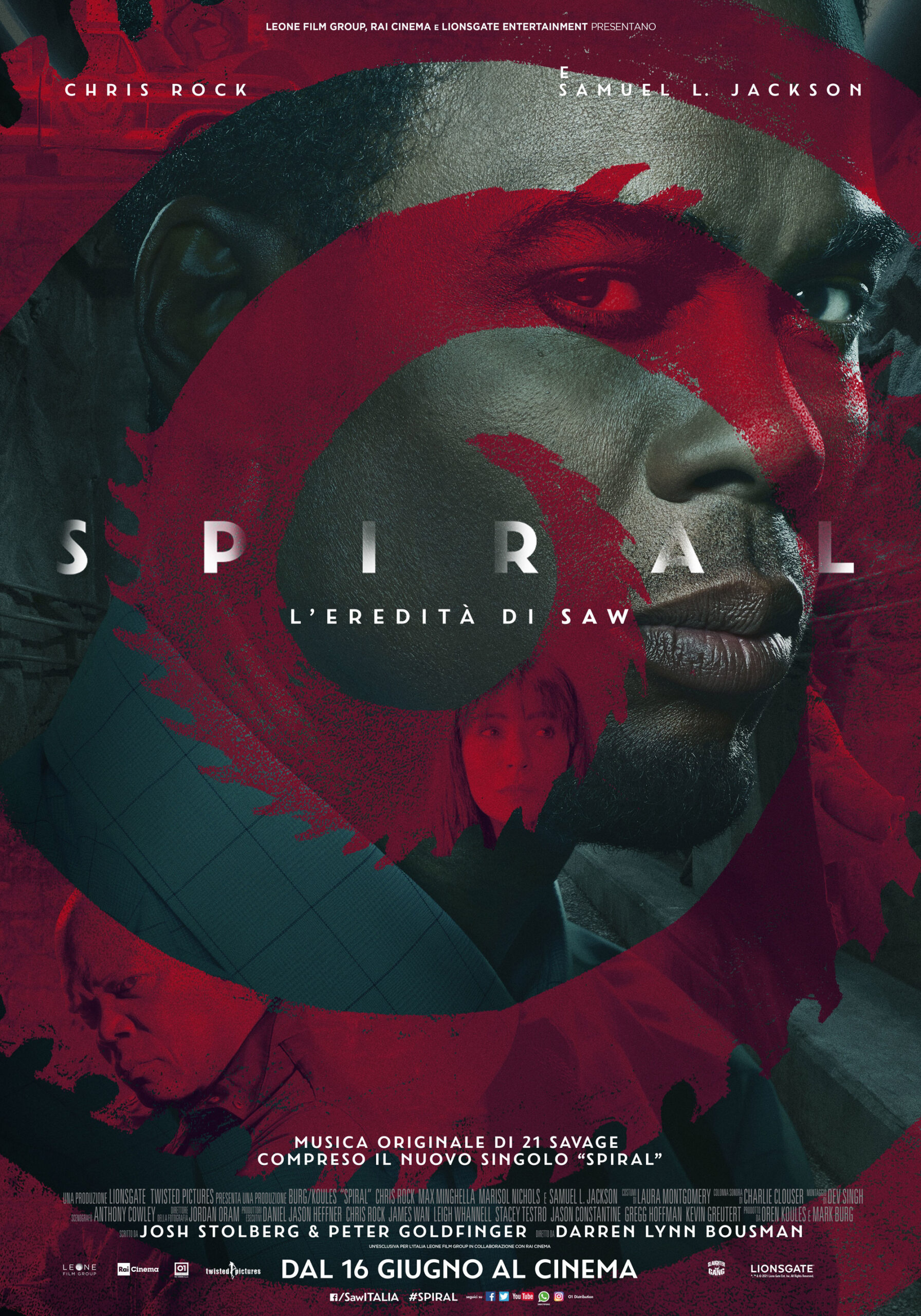 Poster Italiano Spiral - L'eredita' di Saw