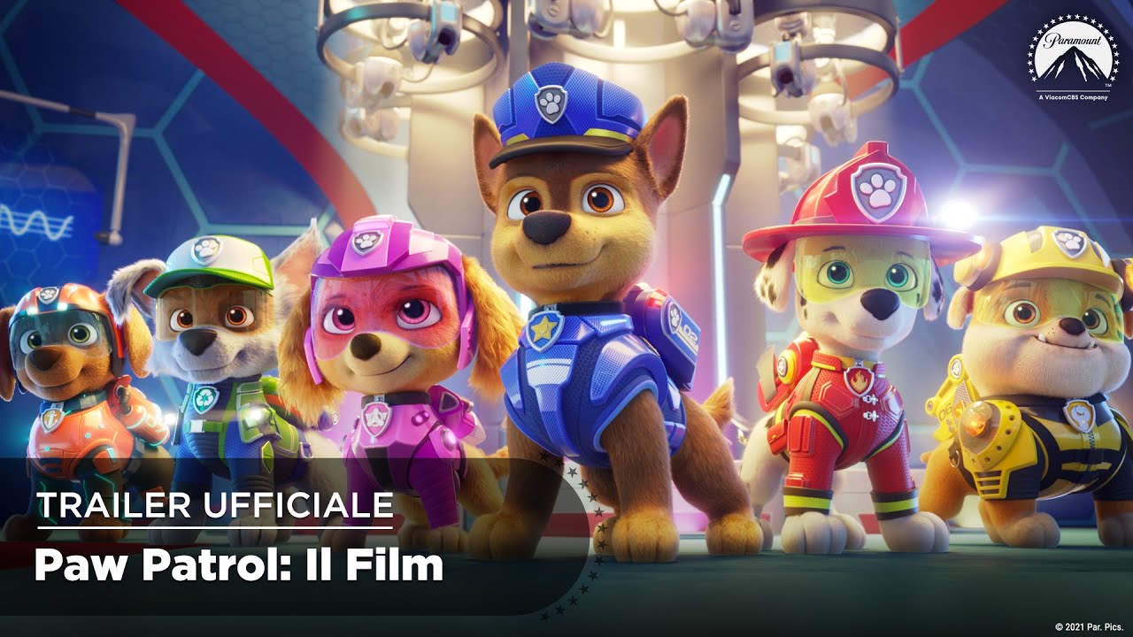 PAW Patrol: Il Film, Trailer italiano