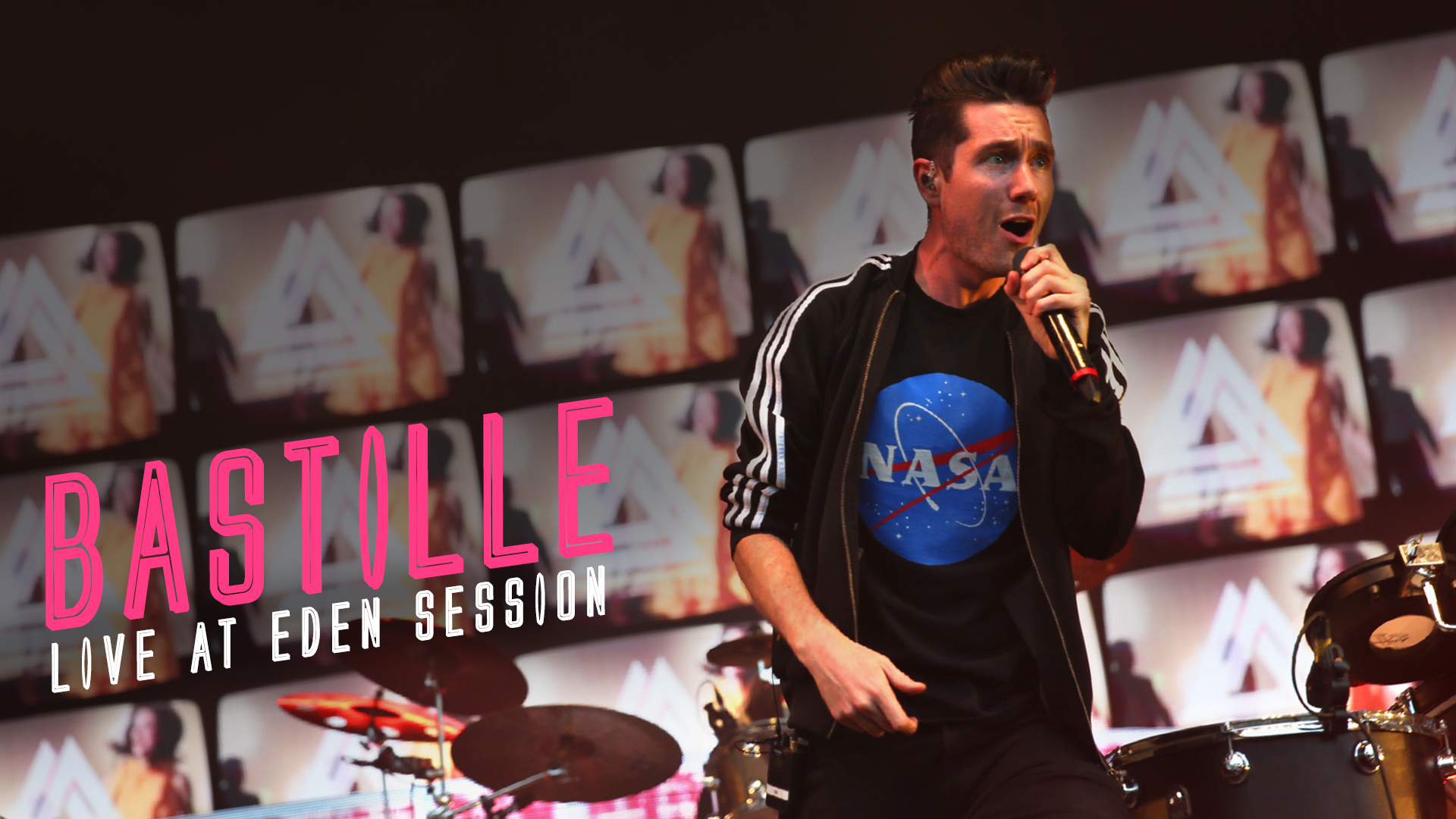 Poster Bastille Live at Eden Session