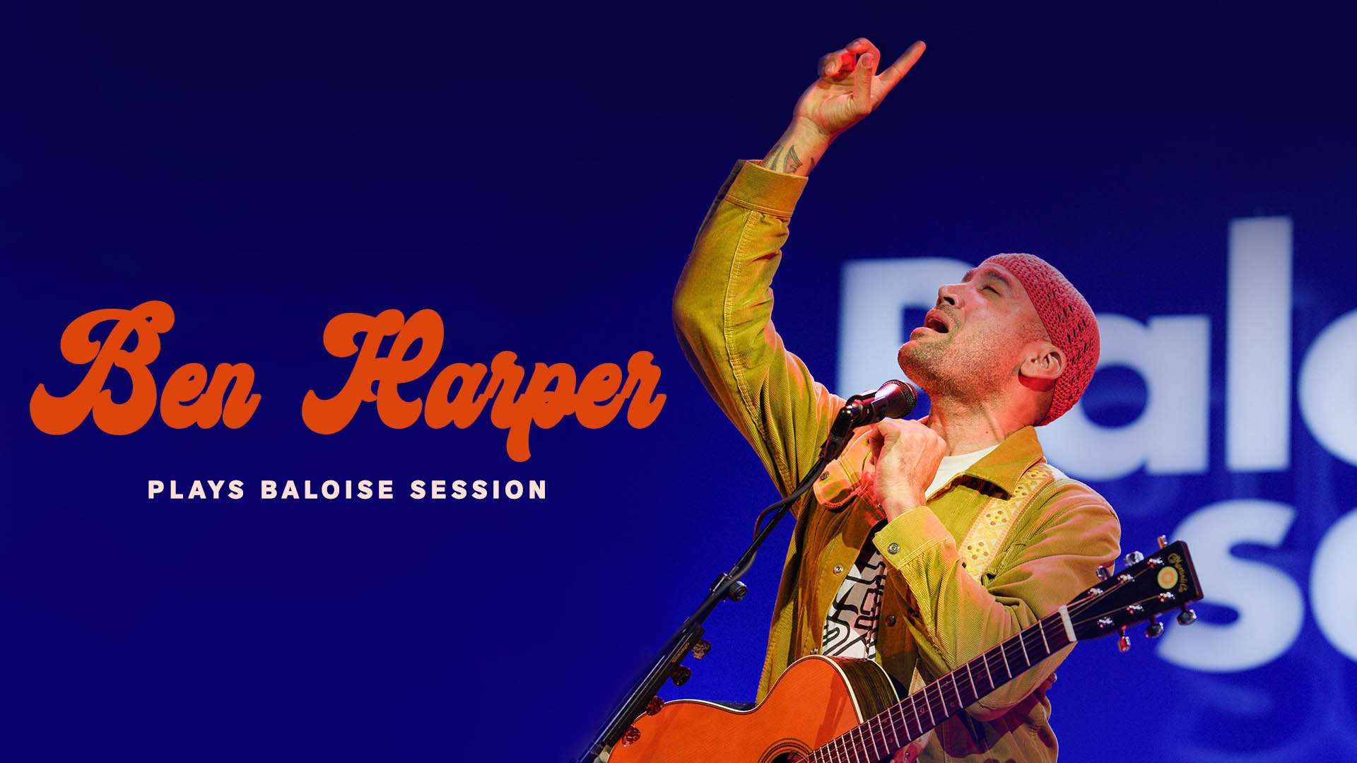 Poster Ben Harper plays Baloise Session