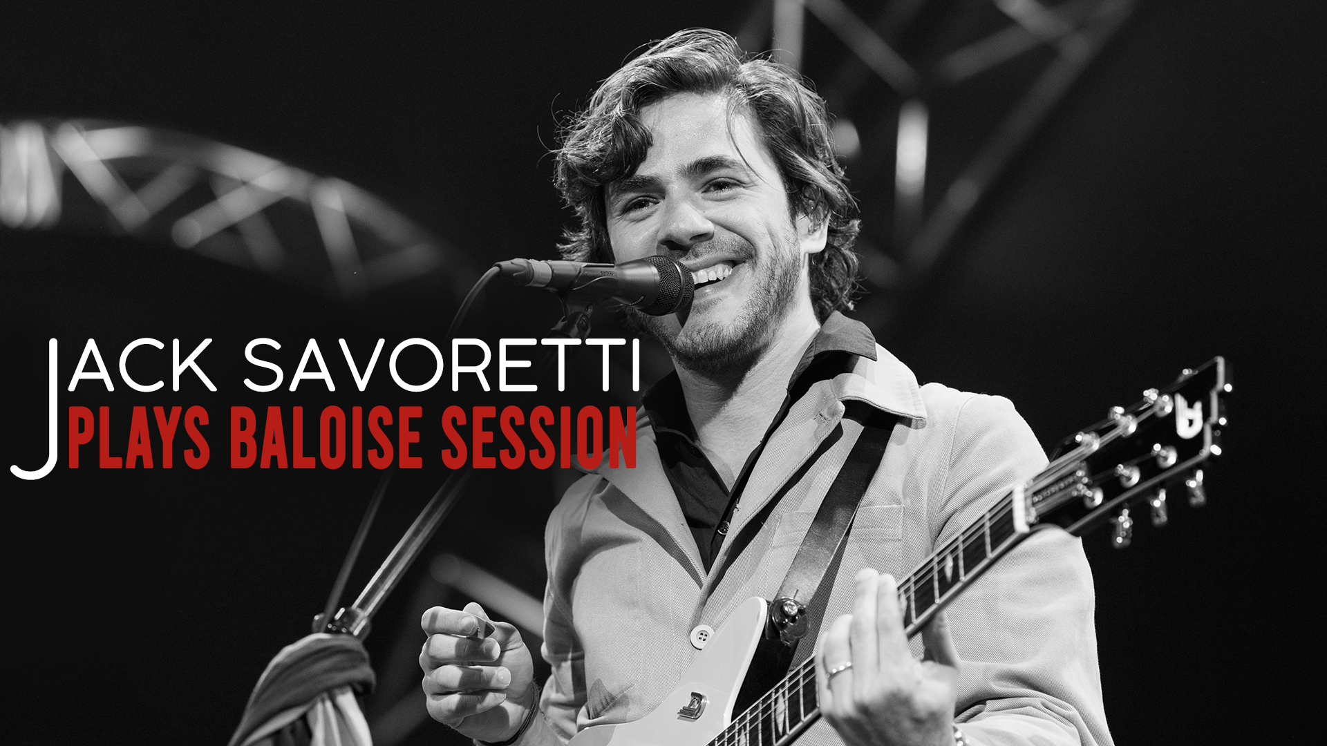 Poster Jack Savoretti Plays Baloise Session