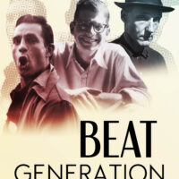 Poster Beat Generation – Kerouac, Ginsberg e Burroughs