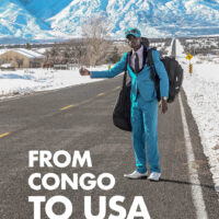 Poster From Congo To Usa – One Way Ticket