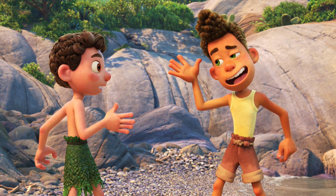 Alberto Scorfano: clip dal film Luca di Disney e Pixar, su Disney Plus