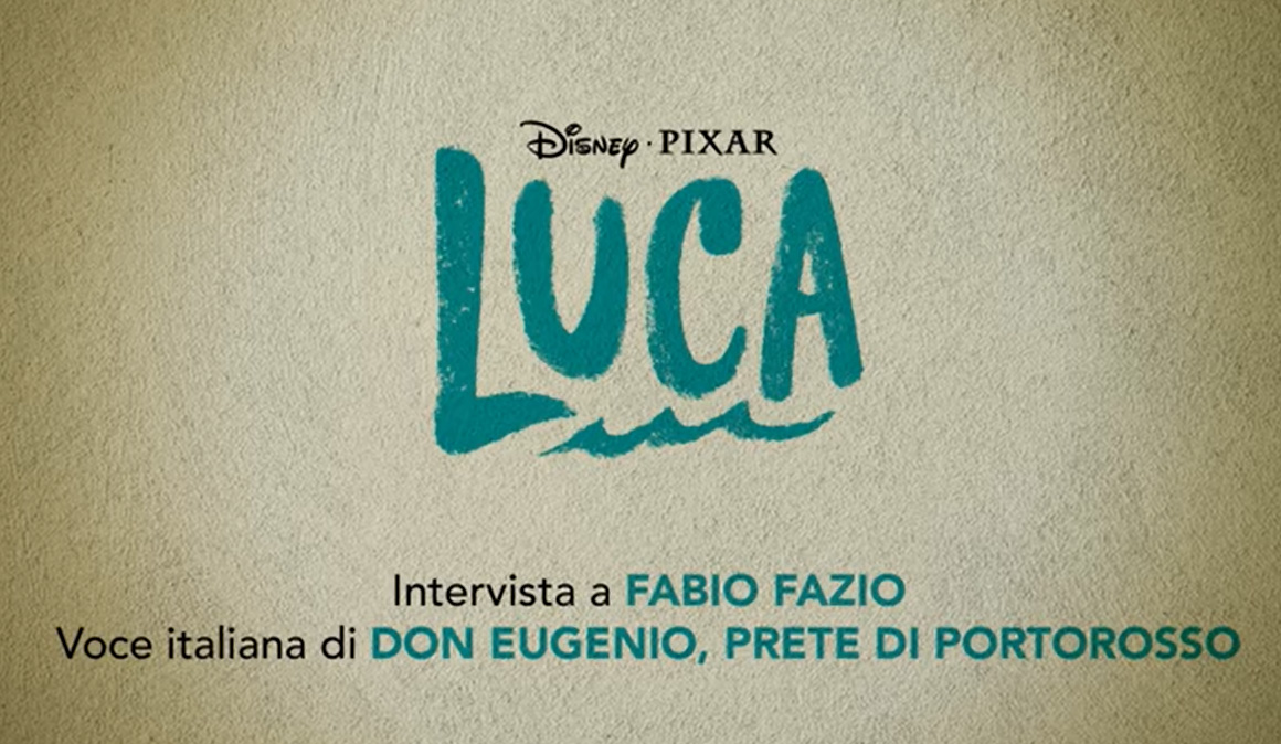 Luca: intervista a Fabio Fazio, voce italiana di Don Eugenio nel film su Disney Plus