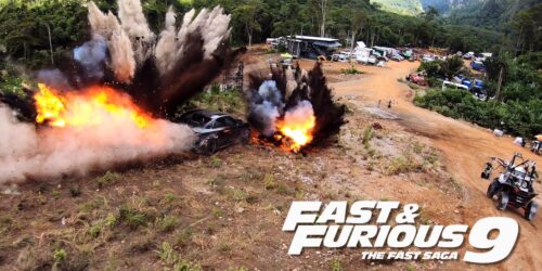 Fast 9: backstage con le migliori acrobazie degli stuntman (e delle auto distrutte).